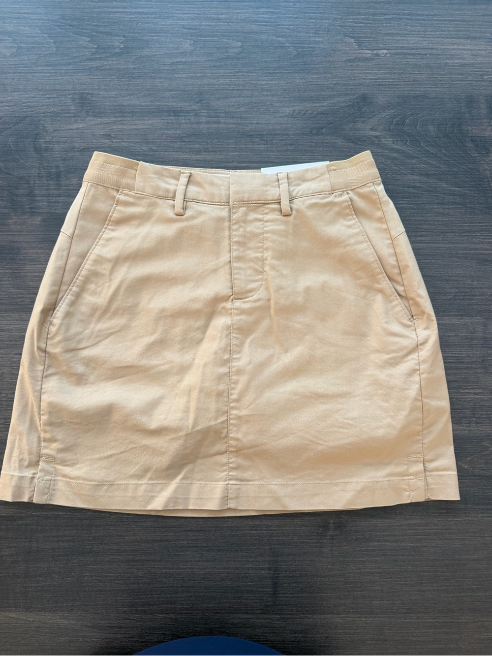 Walter Hagen Beige/Tan Mini Skort with Front Seams NWT